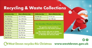 Christmas waste collection